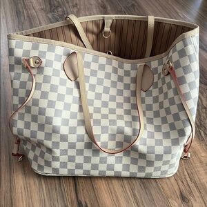 Checkered Tote Bag